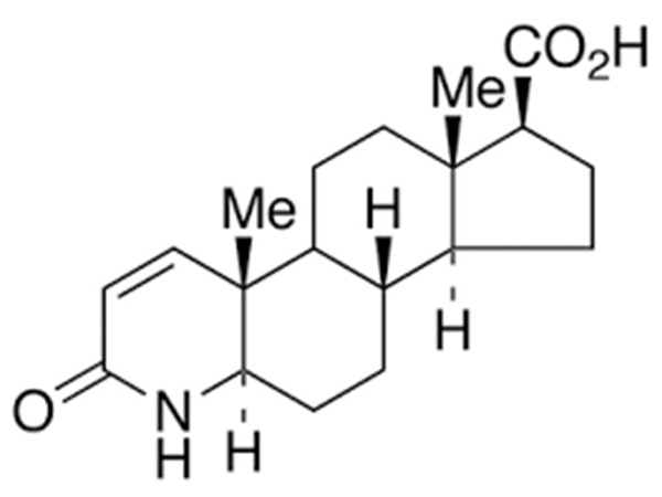 Ácido 4-aza-5α-androstan-3-oxo-17Î²-carboxílico